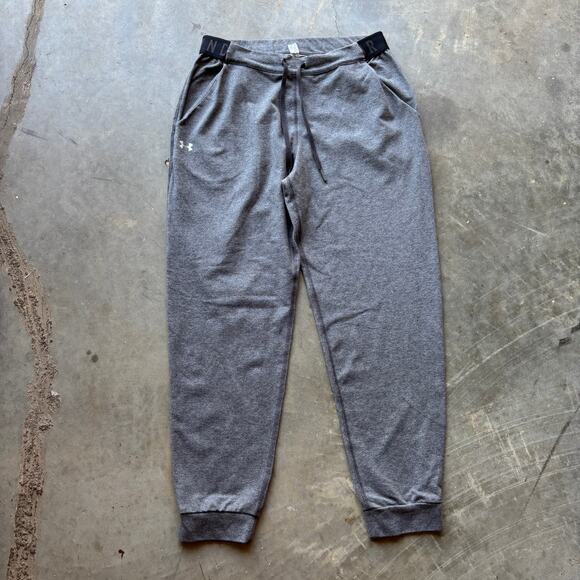 Under Armour Sweat Pants Women's XS Grey Athletic Track Gym Joggers - Picture 1 of 12